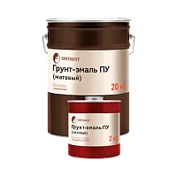 Химтраст Грунт-эмаль ПУ матовая для бетона, дерева, металла